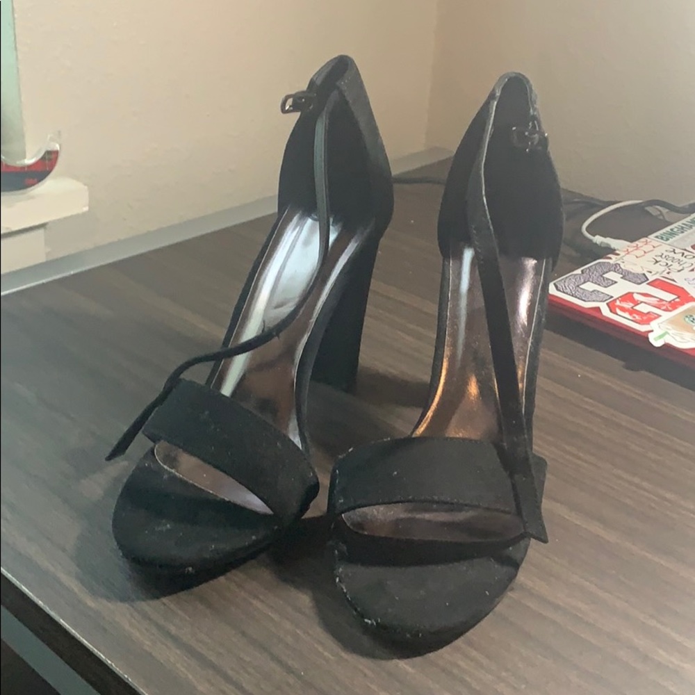 Black heels